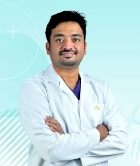 Dr. Harish Dara, consultant at Sreshta Multi Speciality Hospitals
