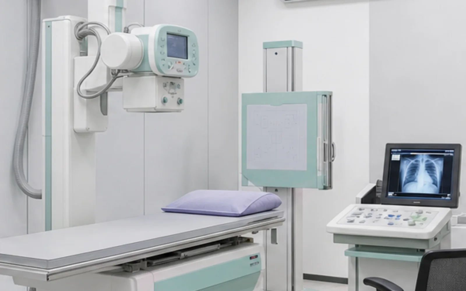 A modern digital X ray room, representative image